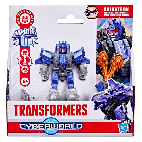 Transformers Cyberworld Armored Cyber Changers - Galvatron