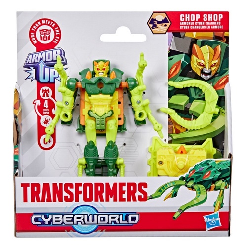 Transfomers Cyberworld Armored Cyber Changers - Chop Shop