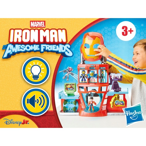 Iron Man and His Awesome Friends IQ Playset