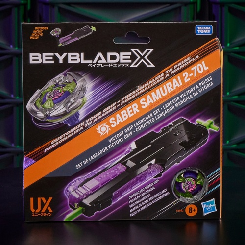 Beyblade X Victory Grip Launcher Set