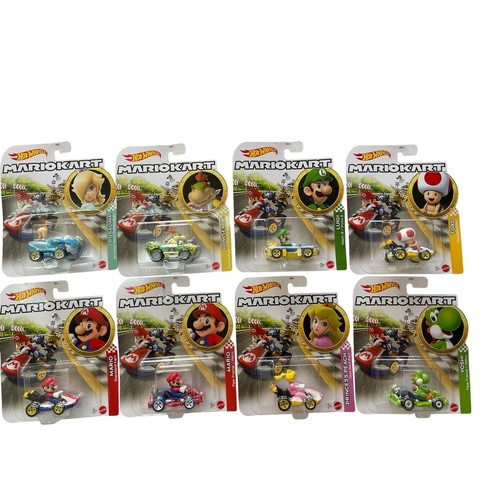 Hot Wheels Mario Kart Set of 8 2026