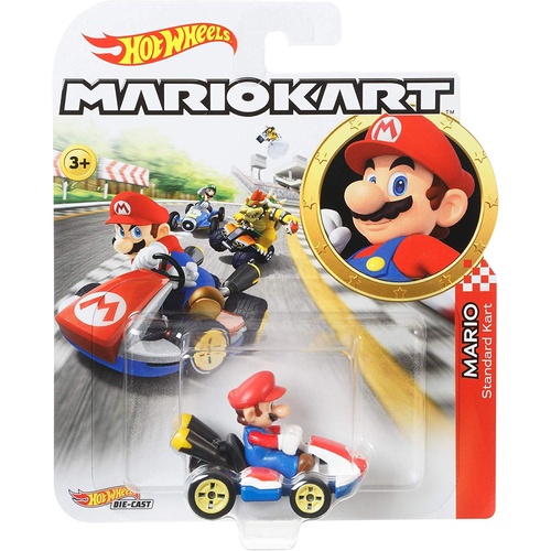Hot Wheels Mario Kart Mario Standard Kart