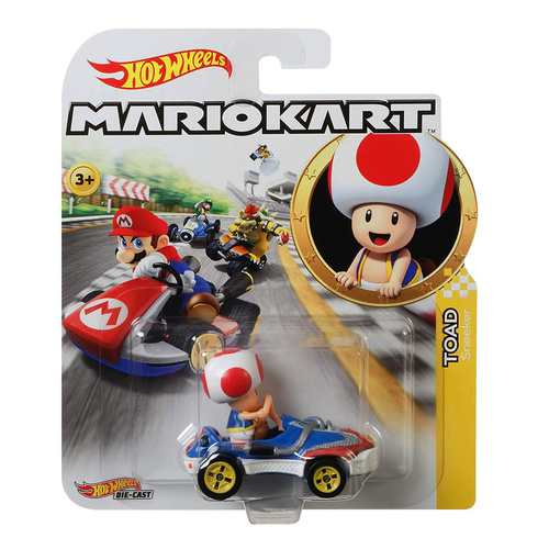 Hot Wheels Mario Kart Toad Sneeker