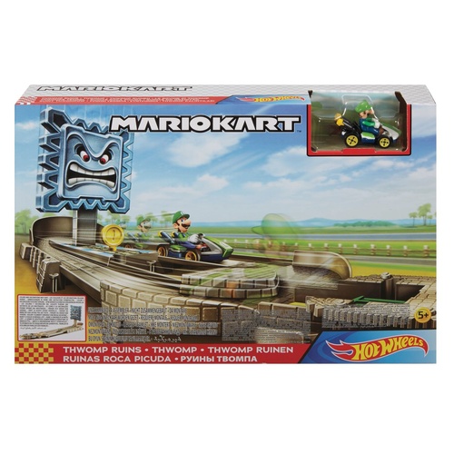Hot Wheels Mariokart Thwomp Ruins Track Set
