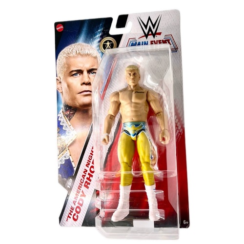 WWE Basic Action Figure Main Event Serie 159 "The American Nightmare" Cody Rhodes