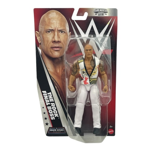 WWE Basic Action Figure Main Event Greatest Hits - The Rock Final Boss