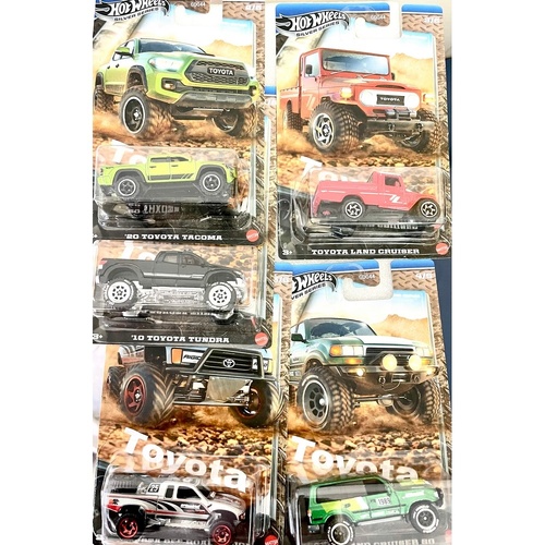 Hot Wheels Silver Series Toyota Set of 5