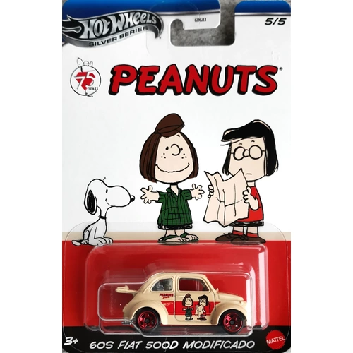 Hot Wheels Entertainment Peanuts 60s Fiat 500D Modificado