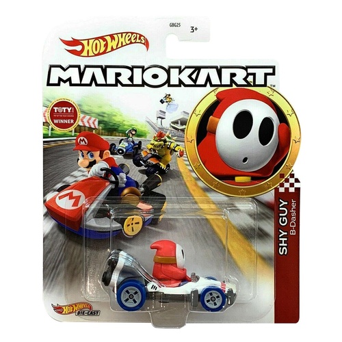 Hot Wheels Mario Kart Shy Guy B Dasher