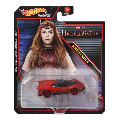 Hot Wheels Marvel Scarlet Witch Character Cars