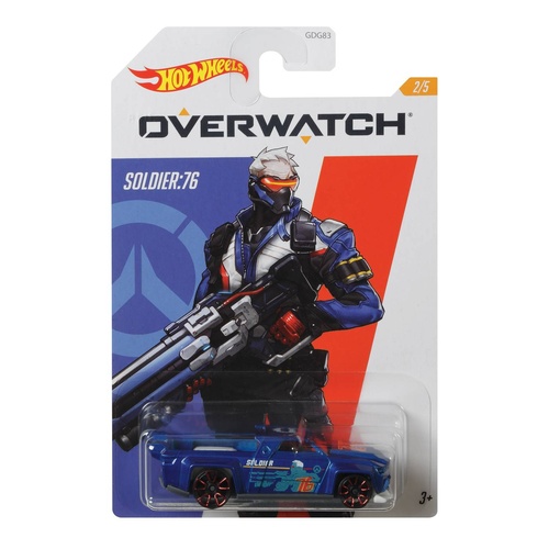 Hot Wheels Overwatch Soldier:76 Solid Muscle 2/5