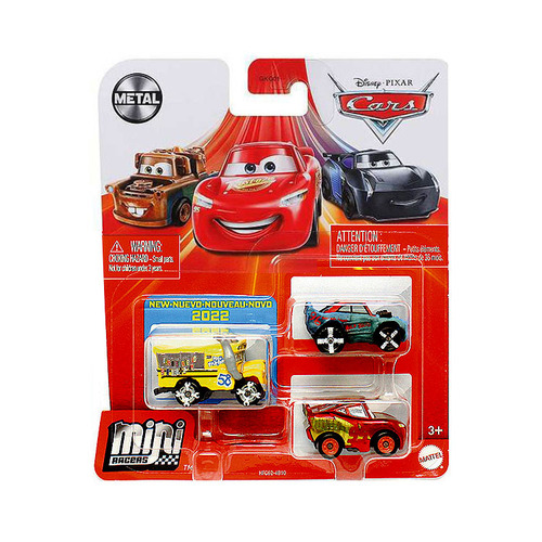 Cars Mini Racers Derby Racers 3 pack
