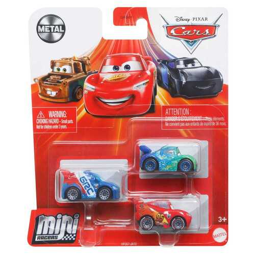 Cars Mini Racer Derby 3 pack