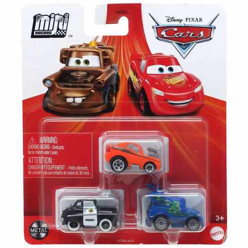 Disney Pixar Cars 3 Pack Not In My Town Pack Mini Racers