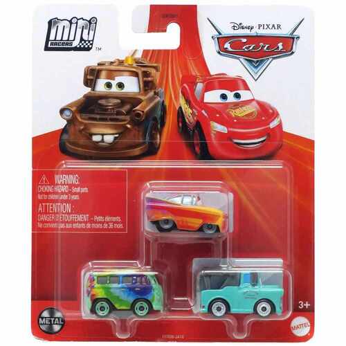 Disney Pixar Cars 3 Pack New Mater Mini Racers