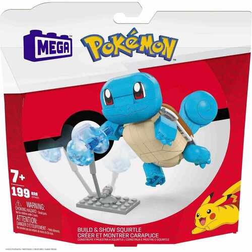 Pokemon Mega Build & Show Squirtle