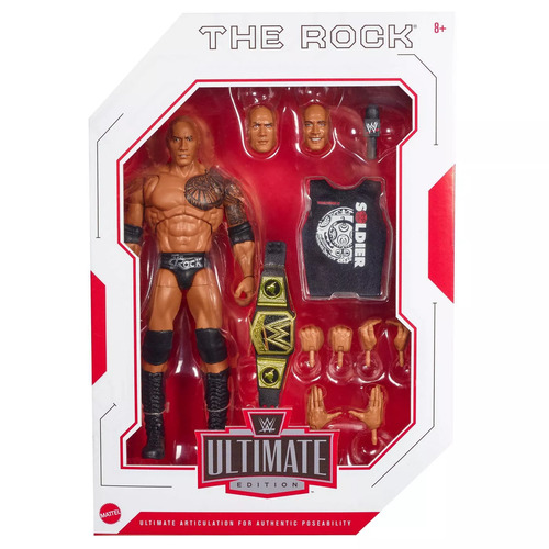 WWE Ultimate Edition The Rock Action Figure