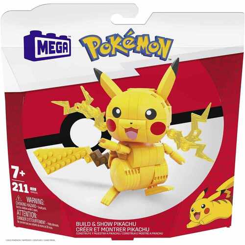 Pokemon Mega Build & Show Pikachu