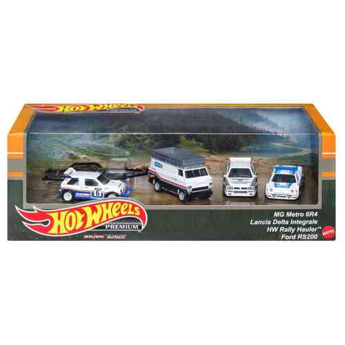 Hot Wheels Premium Rally Legend Display Collector Set