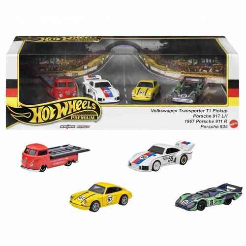 Hot Wheels Premium Germany Display Collector Set