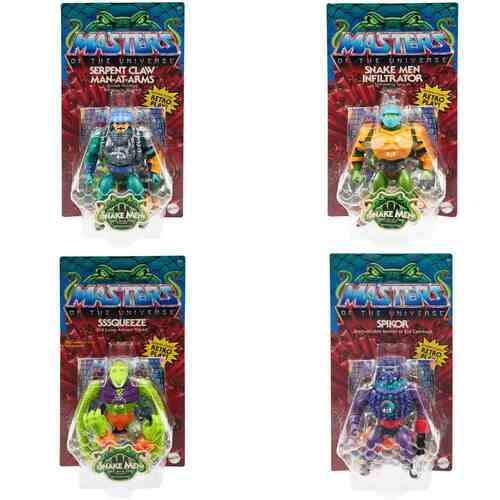 Masters Of The Universe Retro Origins Set of 4 Wave 14