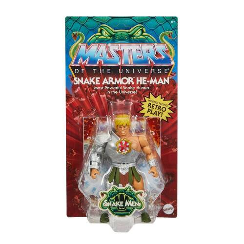 Masters Of The Universe Origins Snake Armor He-Man Action Figure