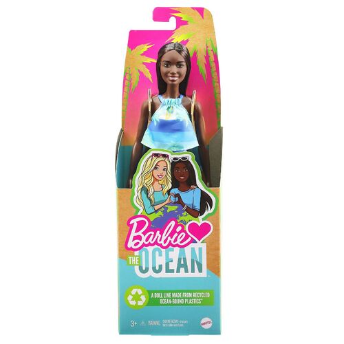 Barbie Loves the Ocean Doll Ocean Print Top