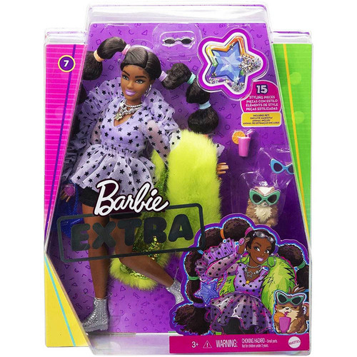 Barbie Extra Doll #7 Pigtails & Pomeranian