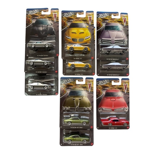 Hot Wheels Pontiac Series 2026 Box of 10