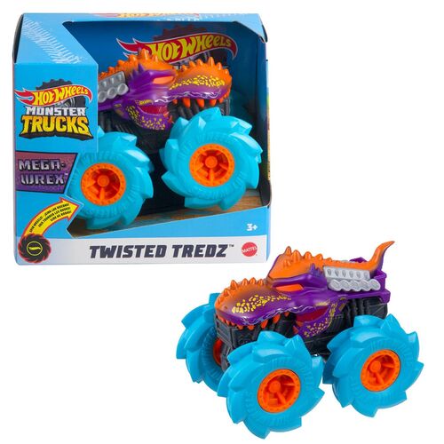 Hot Wheels Monster Trucks Twisted Tredz Mega Wrex 1:43
