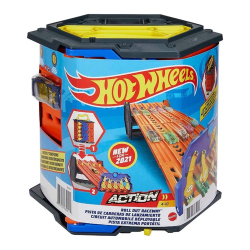 Hot Wheels Roll Out Raceway Track Set