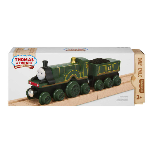 Thomas & Friends Wooden Railway Emily Engine and Coal Car