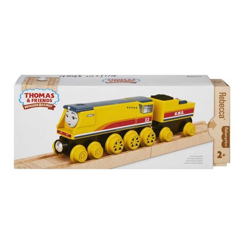 Thomas & Friends Wooden Railway Rebecca Engine and Coal Car