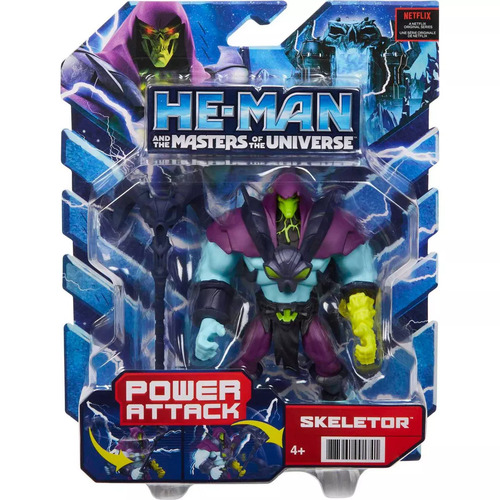 He-Man Masters Of The Universe Power Attack Skeletor Figure