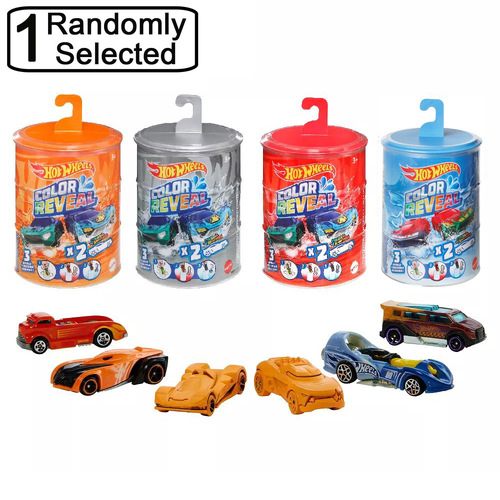 Hot Wheels Color Reveal 2 Pack Assorted