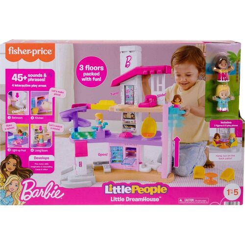 Fisher Price Barbie Little Dreamhouse By Little People