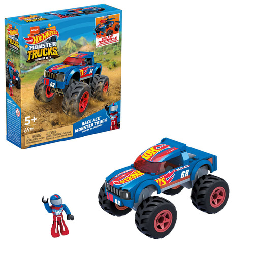 Mega Construx Hot Wheels Race Ace Monster Truck