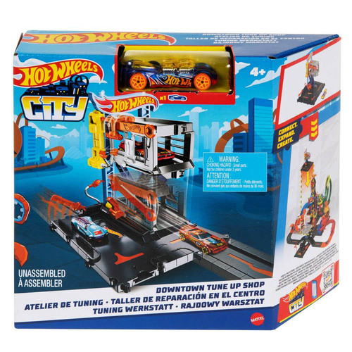 Hot Wheels City Downtown Tune Up Shop