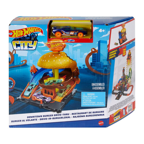 Hot Wheels City Downtown Burger Drive-Thru