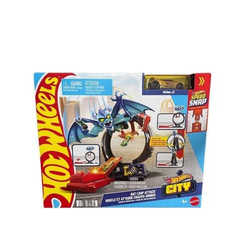 Hot Wheels City Bat Loop Attack