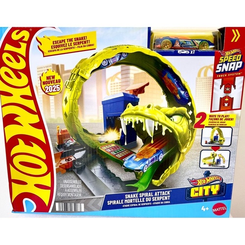 Hot Wheels City Snake Spiral Attack