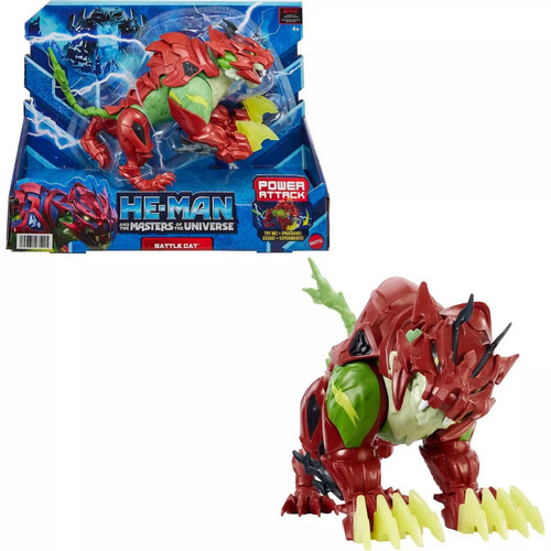 He-Man Masters Of The Universe Power Attack Battle Cat Action Figure