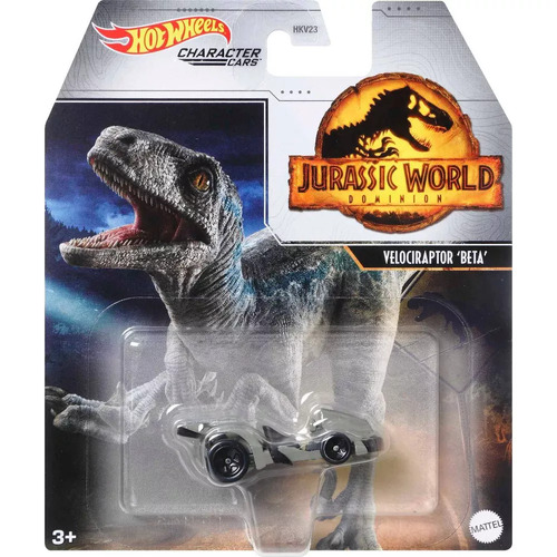 Hot Wheels Character Cars Jurassic World Velociraptor 'Beta'