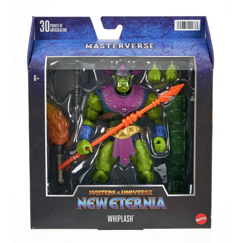Masters of the Universe New Eternia Whiplash Action Figure