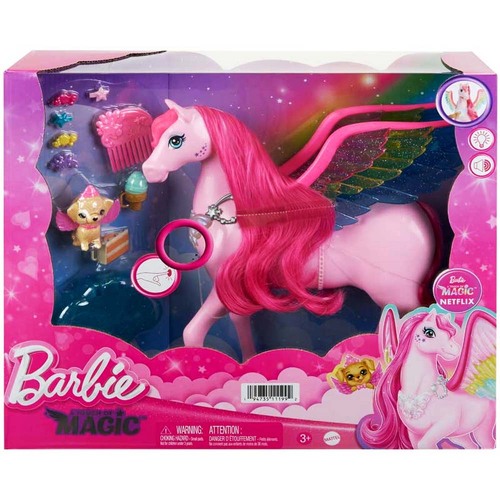 Barbie A Touch of Magic Pink Pegasus with Puppy