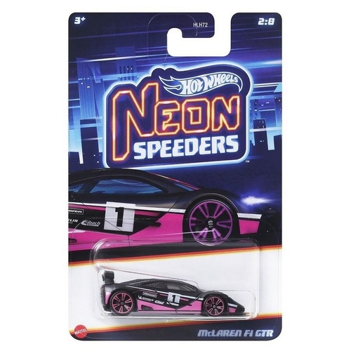 Hot Wheels Neon Speeders McLaren F1 GTR