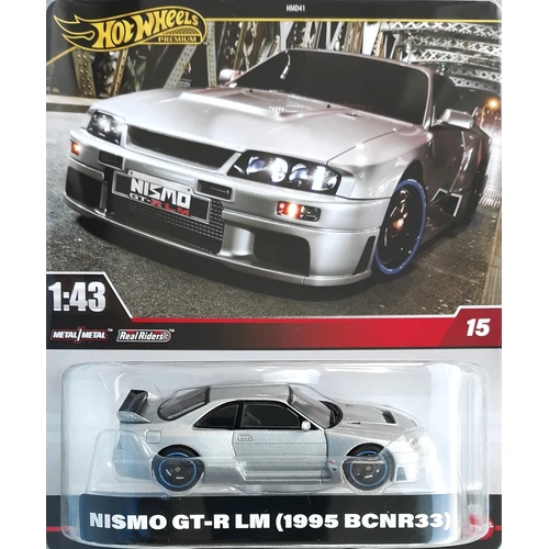 Hot Wheels Premium Nismo GT-R LM ( 1995 BCNR33) 