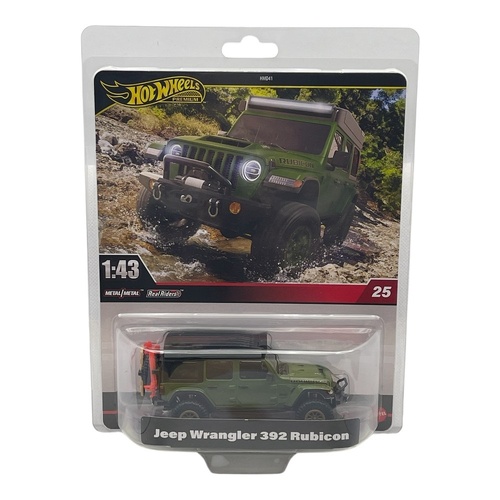 Hot Wheels Premium 1:43 Jeep Wrangler 392 Rubicon