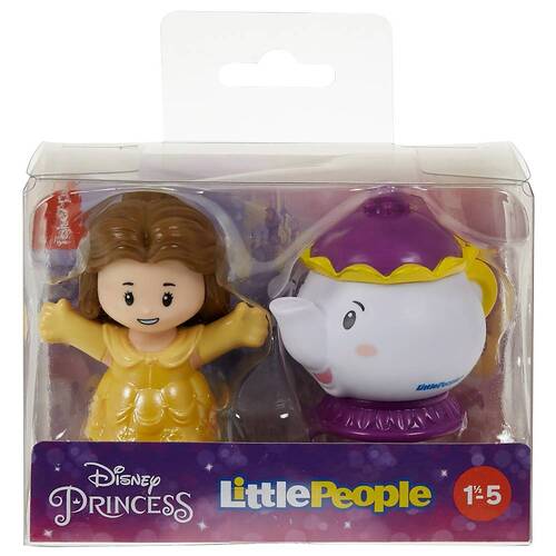 Fisher-Price Little People Disney Princess Belle & Sidekick 2 Pack