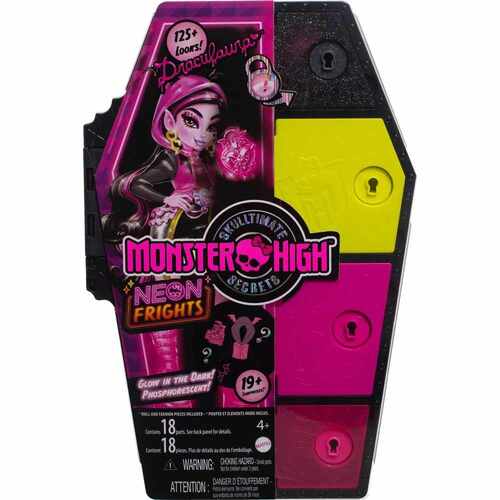 Monster High Skulltimate Secrets Neon Frights Draculaura (12.75'')